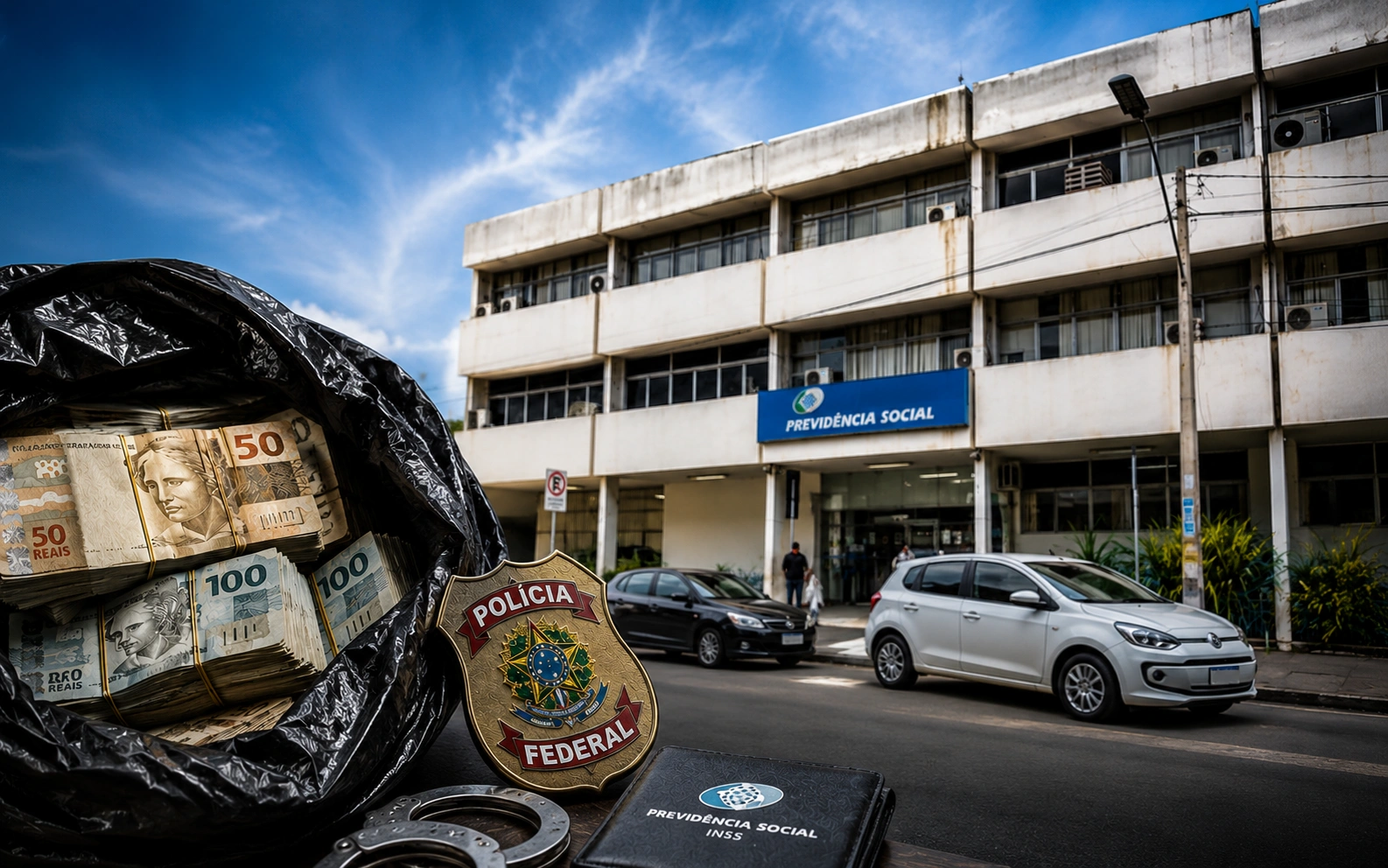 PF apreende R$ 287 mil em dinheiro vivo dentro de sacos de lixo na casa de servidor do INSS em Garanhuns-PE