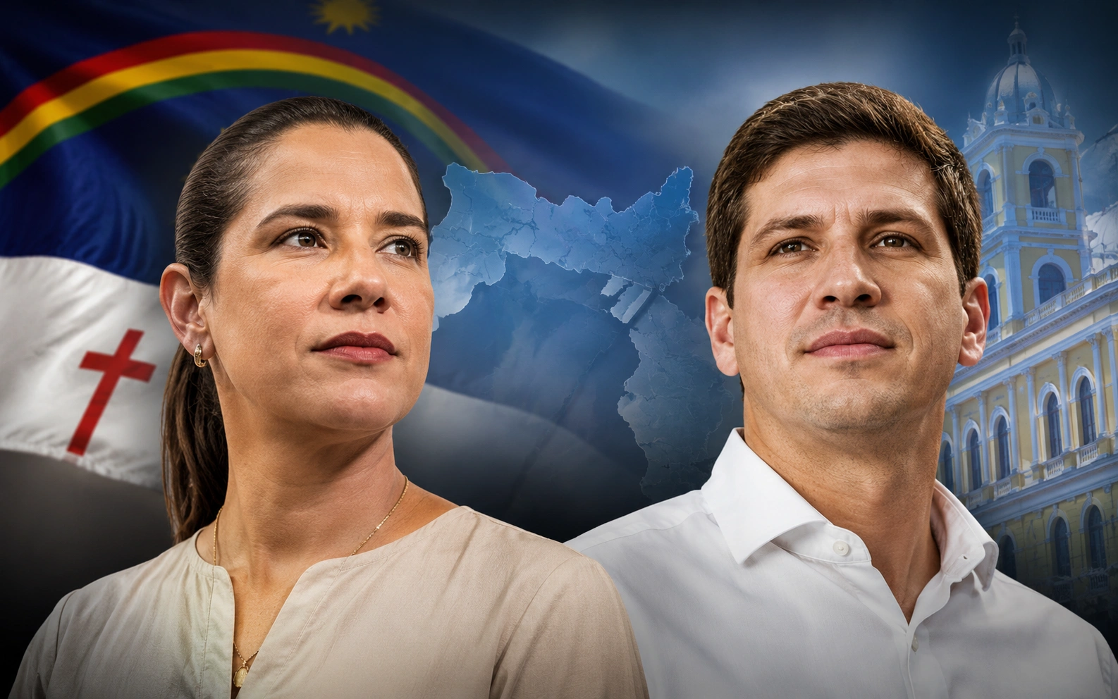 Datafolha em Pernambuco: Raquel Lyra tem 51% no 2º turno e João Campos, 44%