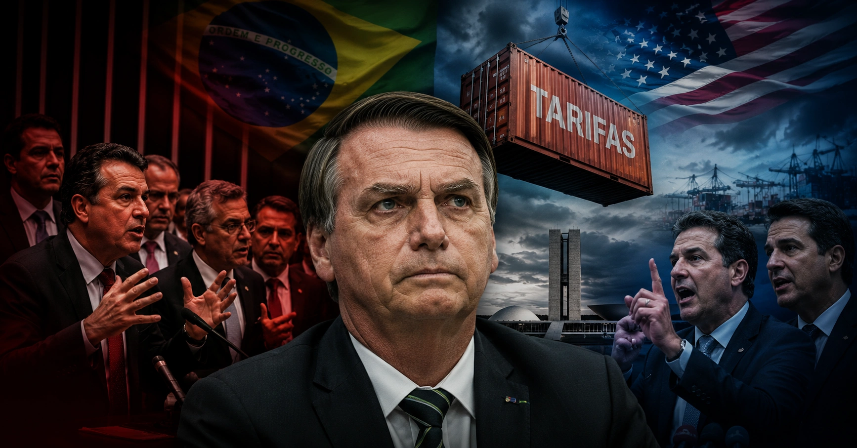 Governistas culpam clã Bolsonaro por tarifaço de 25% dos EUA; oposição rebate e critica Executivo