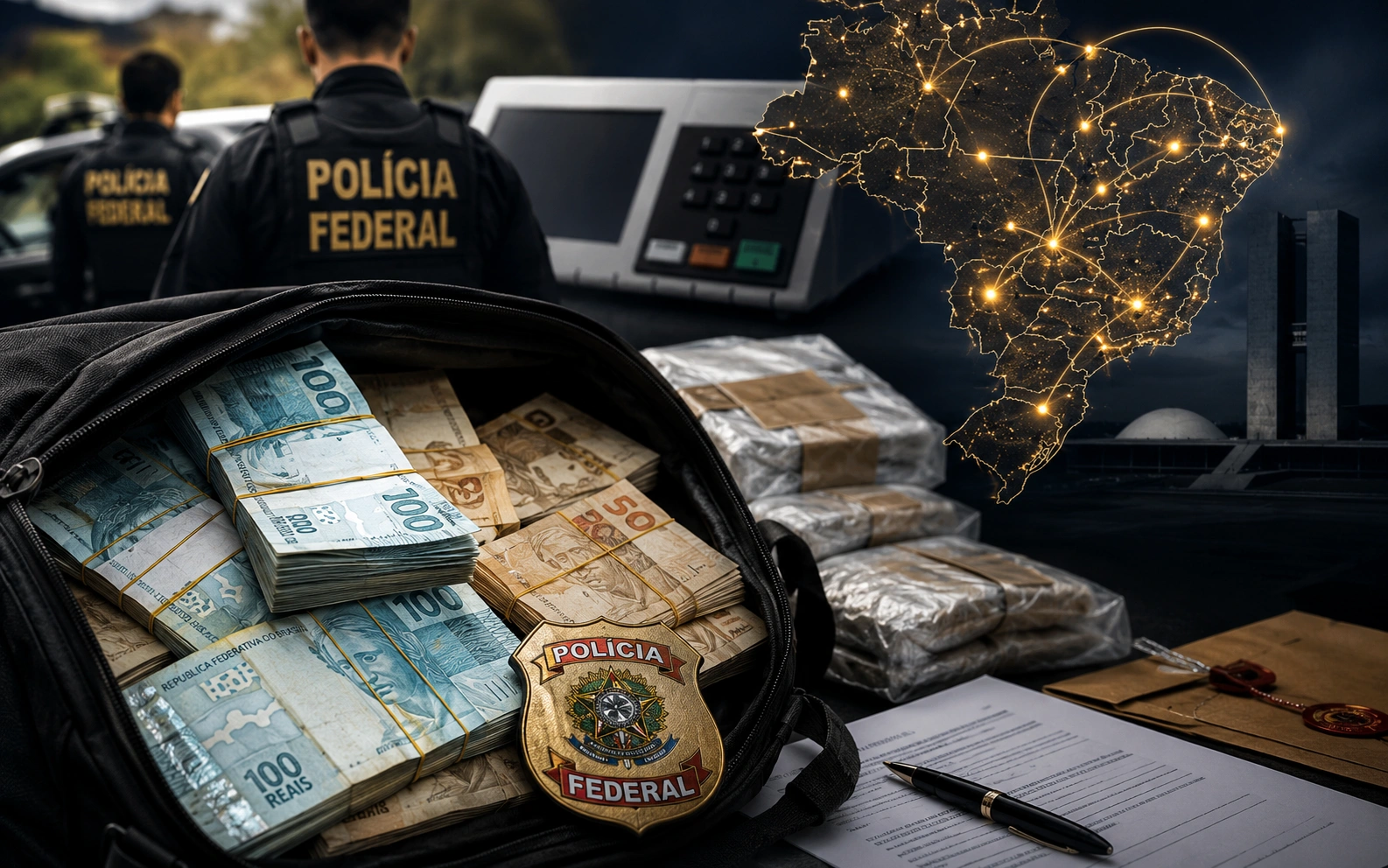 PF apreende R$ 43 milhões em dez anos de combate à corrupção eleitoral