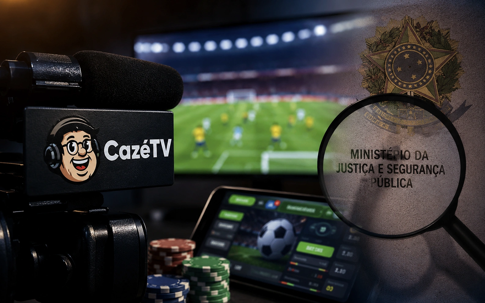Ministério da Justiça abre investigação sobre CazéTV por publicidade de bets na Copa