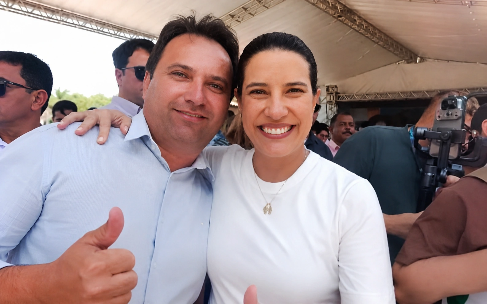 Claudeilson Oliveira comemora liderança de Raquel Lyra em pesquisa do Instituto Simplex