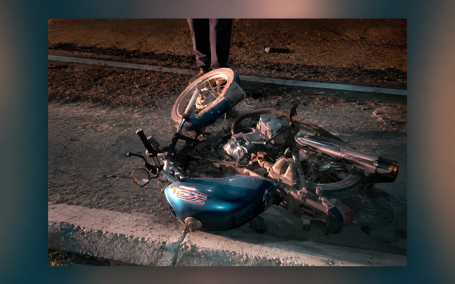 Motociclista morre em acidente na PE-223, em Saloá; outro jovem fica gravemente ferido
